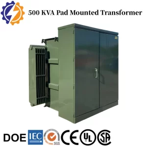 Robust and energy-efficient 500 kVA 3-phase pad-mounted transformers crafted by Yongxing Transformer, perfect for modern power systems