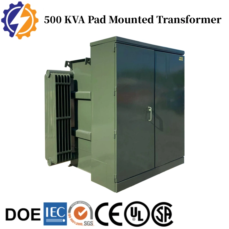 Robust and energy-efficient 500 kVA 3-phase pad-mounted transformers crafted by Yongxing Transformer, perfect for modern power systems