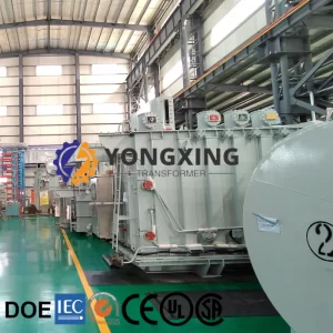 High-quality enameled wire and insulation paper used in 10 MVA 63 kV, 66 kV, and 69 kV power transformers by Yongxing Transformer