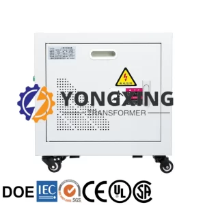 Key advantages of the 15 kVA 3-phase step-up/down isolation transformer from Yongxing Transformer