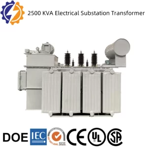 High-performance 1500 kVA 35 kV electrical substation transformer supplied by Yongxing Transformer in China