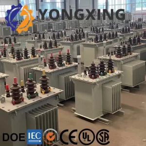 Yongxing Transformer’s advanced factory for manufacturing 1500 kVA 35 kV electrical substation transformers in China