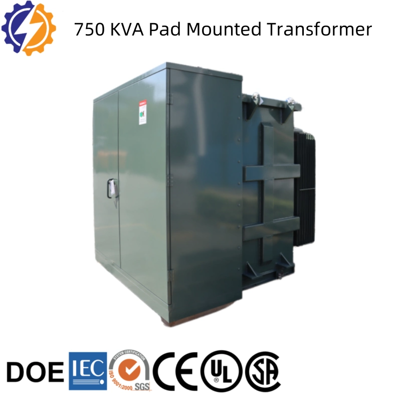 33 kV 750 kVA three-phase pad mounted transformer manufactured by Yongxing Transformer