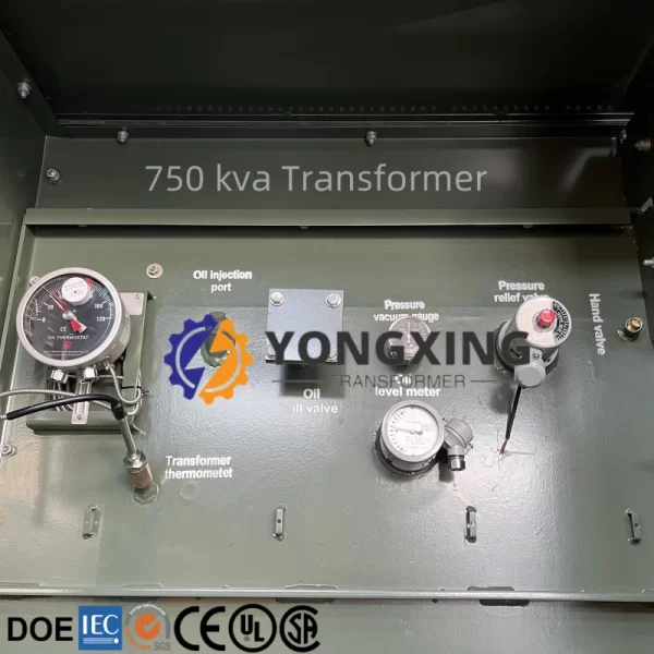 33 kV 750 kVA three phase pad mounted transformer available for global sale by Yongxing Transformer